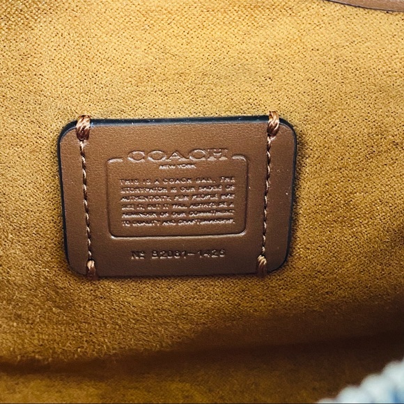 ❗️Sold Out❗️Coach Colorblock Micro Rowan Zoe Crossbody Satchel - Picture 10 of 13